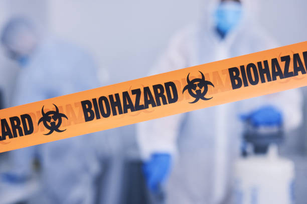 Professional Infectious Disease Decontamination technician working in Wyoming, IL
